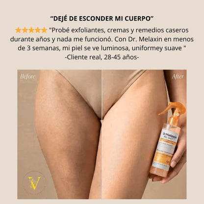 EL SPRAY QUE ACLARA, EXFOLIA Y RENUEVA TU PIEL SIN FROTAR NI DOLOR